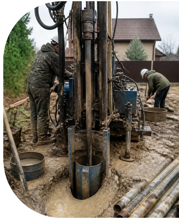Углубление скважины на воду в Домодедове от 3158 р. | АПаруса-Дмд